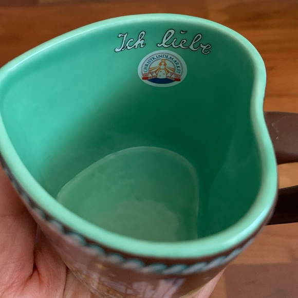 2 Christkindlmarket Heart Mugs 2018 Chicago German Christmas Market Souvenir - Picture 4 of 6